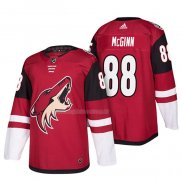 Maglia Hockey Arizona Coyotes Jamie Mcginn Home Autentico 2017-2018 Rosso