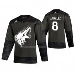 Maglia Hockey Arizona Coyotes Nick Schmaltz 2019 Veterans Day Camuffamento