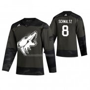 Maglia Hockey Arizona Coyotes Nick Schmaltz 2019 Veterans Day Camuffamento