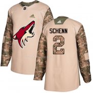 Maglia Hockey Bambino Arizona Coyotes Luke Schenn Autentico 2017 Veterans Day Camuffamento