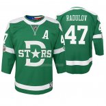 Maglia Hockey Bambino Dallas Stars Alexander Radulov Replica Giocatore 2020 Winter Classic Verde