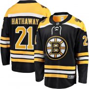 Maglia Hockey Boston Bruins Garnet Hathaway Home Breakaway Nero