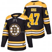 Maglia Hockey Boston Bruins Torey Krug Home Autentico 2018 Nero