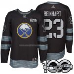 Maglia Hockey Buffalo Sabres Sam Reinhart 1917-2017 100th Anniversario Nero