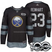 Maglia Hockey Buffalo Sabres Sam Reinhart 1917-2017 100th Anniversario Nero
