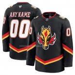 Maglia Hockey Calgary Flames Alternato Personalizzate Nero