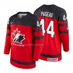 Maglia Hockey Canada Jean Gabriel Pageau 2018 Iihf World Championship Giocatore Rosso