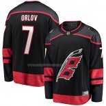 Maglia Hockey Carolina Hurricanes Dmitry Orlov Home Breakaway Nero