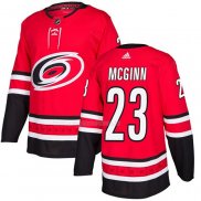 Maglia Hockey Carolina Hurricanes Mcginn Home Autentico Rosso