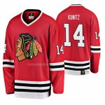 Maglia Hockey Chicago Blackhawks Chris Kunitz Rosso