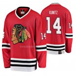 Maglia Hockey Chicago Blackhawks Chris Kunitz Rosso