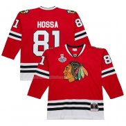 Maglia Hockey Chicago Blackhawks Marian Hossa Mitchell & Ness 2014-15 Rosso