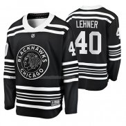 Maglia Hockey Chicago Blackhawks Robin Lehner Premier Alternato Nero
