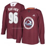 Maglia Hockey Colorado Avalanche Mikko Rantanen New Season Practice Maroon