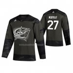 Maglia Hockey Columbus Blue Jackets Ryan Murray 2019 Veterans Day Camuffamento
