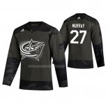 Maglia Hockey Columbus Blue Jackets Ryan Murray 2019 Veterans Day Camuffamento