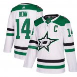 Maglia Hockey Dallas Stars Jamie Benn Away Autentico Bianco