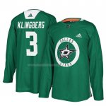 Maglia Hockey Dallas Stars John Klingberg New Season Practice Verde
