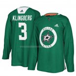 Maglia Hockey Dallas Stars John Klingberg New Season Practice Verde