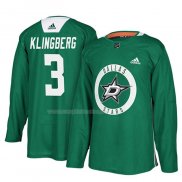 Maglia Hockey Dallas Stars John Klingberg New Season Practice Verde