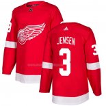 Maglia Hockey Detroit Red Wings Nick Jensen Home Autentico Rosso