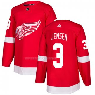 Maglia Hockey Detroit Red Wings Nick Jensen Home Autentico Rosso