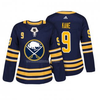 Maglia Hockey Donna Buffalo Sabres Evander Kane Autentico Giocatore Blu