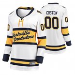Maglia Hockey Donna Nashville Predators Personalizzate Breakaway Giocatore 2020 Winter Classic Bianco