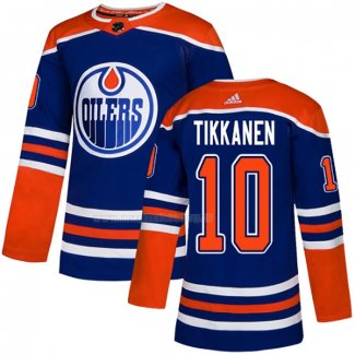 Maglia Hockey Edmonton Oilers Esa Tikkanen Alternato Autentico Blu