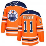Maglia Hockey Edmonton Oilers Mark Messier Home Autentico Arancione