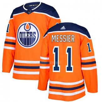 Maglia Hockey Edmonton Oilers Mark Messier Home Autentico Arancione