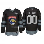 Maglia Hockey Florida Panthers Personalizzate Nero