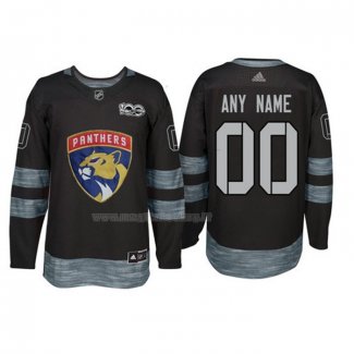 Maglia Hockey Florida Panthers Personalizzate Nero