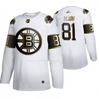 Maglia Hockey Golden Edition Boston Bruins Anton Blidh Limited Bianco
