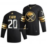 Maglia Hockey Golden Edition Buffalo Sabres Cody Eakin Limited Autentico 2020-21 Nero