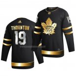 Maglia Hockey Golden Edition Toronto Maple Leafs Joe Thornton Limited Autentico 2020-21 Nero