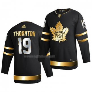 Maglia Hockey Golden Edition Toronto Maple Leafs Joe Thornton Limited Autentico 2020-21 Nero