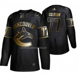 Maglia Hockey Golden Edition Vancouver Canucks Nikolay Goldobin Autentico Nero