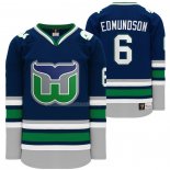 Maglia Hockey Hartford Whalers Joel Edmundson Heritage Night Throwback Blu