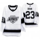 Maglia Hockey Los Angeles Kings Dustin Brown Heritage Throwback Bianco
