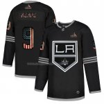 Maglia Hockey Los Angeles Kings Kempe 2020 USA Flag Nero
