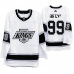 Maglia Hockey Los Angeles Kings Wayne Gretzky Heritage Throwback Bianco