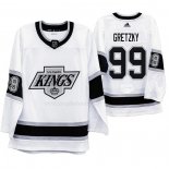 Maglia Hockey Los Angeles Kings Wayne Gretzky Heritage Throwback Bianco