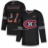 Maglia Hockey Montreal Canadiens Alex Galchenyuk 2020 USA Flag Nero