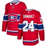Maglia Hockey Montreal Canadiens Danault Home Autentico Rosso