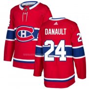 Maglia Hockey Montreal Canadiens Danault Home Autentico Rosso
