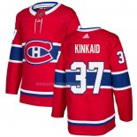 Maglia Hockey Montreal Canadiens Keith Kinkaid Home Autentico Rosso