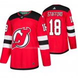 Maglia Hockey New Jersey Devils Drew Stafford Home Rosso