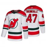 Maglia Hockey New Jersey Devils John Quenneville Alternato Autentico Bianco