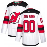 Maglia Hockey New Jersey Devils Personalizzate Away Bianco